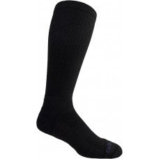 Dr. Scholl's Men's Over the Calf Work Compression Socks, 1 Pair, Black, Men's Shoe Size 6-12