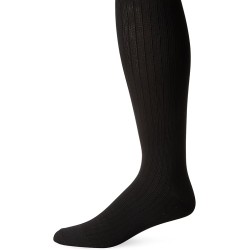 Dr. Scholl's Men's Graduated Compression Over the Calf Socks, 1 Pair, Black, X-Large (Men's size 13-15)