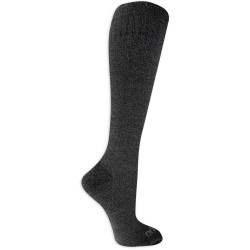 Dr. Scholl's Women's Marled Knee High Compression Socks, 1 Pair, Black, Women's Size 8-12