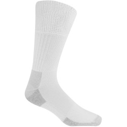 Dr. Scholl's Men's Work Advanced Relief Crew Sock, 2 Pair Pack, Grey, 10-13