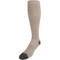 Men's Over the Calf Work Compression,1 pair, Khaki, 10-13