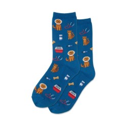 Hotsox Women's Veterinarian Socks 1 Pair, Teal, Women's 4-10 Shoe Hotsox Women's Veterinarian Socks 1 Pair, Teal, Women's 4-10 Shoe