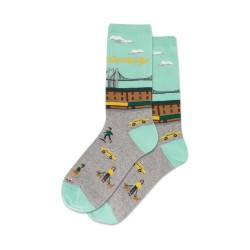 Hotsox Women's Brooklyn Socks 1 Pair, Spearmint, Women's 4-10 Shoe Hotsox Women's Brooklyn Socks 1 Pair, Spearmint, Women's 4-10 Shoe