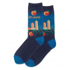 Hotsox Women's Atlanta Socks 1 Pair, Teal, Women's 4-10 Shoe