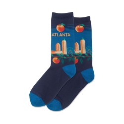 Hotsox Women's Atlanta Socks 1 Pair, Teal, Women's 4-10 Shoe Hotsox Women's Atlanta Socks 1 Pair, Teal, Women's 4-10 Shoe