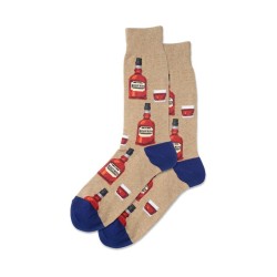 Hotsox Men's Bourbon Socks 1 Pair, Hemp Heather, Men's 8.5-12 Shoe Hotsox Men's Bourbon Socks 1 Pair, Hemp Heather, Men's 8.5-12 Shoe