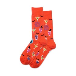 Hotsox Men's Here For The Boos Socks 1 Pair, Bright Orange, Men's 8.5-12 Shoe Hotsox Men's Here For The Boos Socks 1 Pair, Bright Orange, Men's 8.5-12 Shoe
