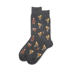 Hotsox Men's Hot Toddy Socks 1 Pair, Charcoal Heather, Men's 8.5-12 Shoe Hotsox Men's Hot Toddy Socks 1 Pair, Charcoal Heather, Men's 8.5-12 Shoe