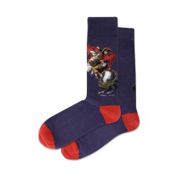 Hotsox Men's Napoleon Socks 1 Pair, Navy, Men's 8.5-12 Shoe Hotsox Men's Napoleon Socks 1 Pair, Navy, Men's 8.5-12 Shoe