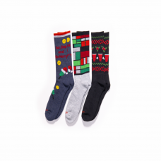 Hot Sox Men's Beer Pong Active Crew Socks 1 Pair, Black, Men's 6-12 Shoe