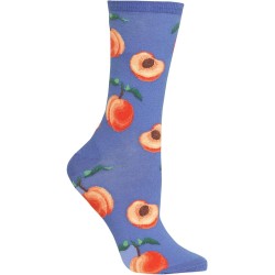 HotSox Womens Peaches Socks, Periwinkle, 1 Pair, Womens Shoe 4-10 HotSox Womens Peaches Socks, Periwinkle, 1 Pair, Womens Shoe 4-10