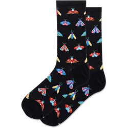 Hot Sox Women's Bugs Crew Socks 1 Pair, Black, Women's 9-11 Shoe Hot Sox Women's Bugs Crew Socks 1 Pair, Black, Women's 9-11 Shoe