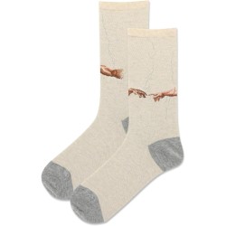 HotSox Women's Creation of Adam Socks 1 Pair, Natural Melange, Women's 9-11 Shoe HotSox Women's Creation of Adam Socks 1 Pair, Natural Melange, Women's 9-11 Shoe