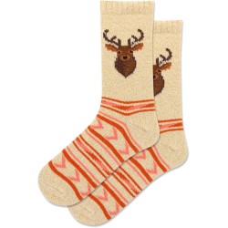 HotSox Women's Deer Boot Socks 1 Pair, Tan, Women's 9-11 Shoe HotSox Women's Deer Boot Socks 1 Pair, Tan, Women's 9-11 Shoe