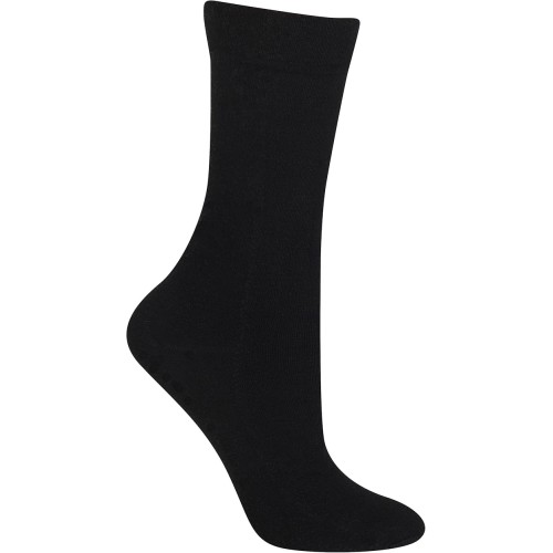 HotSox Womens Silk Blend Trouser Socks, Black, 1 Pair, Womens Shoe 4-10 HotSox Womens Silk Blend Trouser Socks, Black, 1 Pair, Womens Shoe 4-10