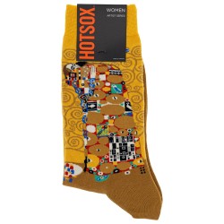 Hot Sox Women's Fulfillment Crew Socks 1 Pair, Sand, Women's Shoe 4-10 Hot Sox Women's Fulfillment Crew Socks 1 Pair, Sand, Women's Shoe 4-10