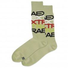 Hot Sox Men's Extra Stacked Crew Socks 1 Pair, Green, Men's 6-12 Shoe