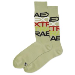 Hot Sox Men's Extra Stacked Crew Socks 1 Pair, Green, Men's 6-12 Shoe