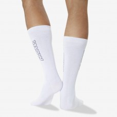 Hot Sox Men's Color Names Crew Socks 1 Pair, White, Men's 6-12 Shoe