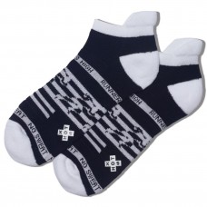 Hot Sox Men's Runners High No Show Tab Crew Socks 1 Pair, Black, Men's 6-12 Shoe