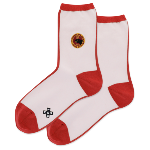 Hot Sox Women's Year Of The Rat Crew Socks 1 Pair, Slate Grey, Women's 4-10 Shoe Hot Sox Women's Year Of The Rat Crew Socks 1 Pair, Slate Grey, Women's 4-10 Shoe