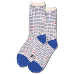 Hot Sox Women's Cbd Thc Crew Socks 1 Pair, Blue, Women's 4-10 Shoe Hot Sox Women's Cbd Thc Crew Socks 1 Pair, Blue, Women's 4-10 Shoe