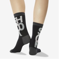 Hot Sox Women's Shook Crew Socks 1 Pair, Black, Women's 4-10 Shoe Hot Sox Women's Shook Crew Socks 1 Pair, Black, Women's 4-10 Shoe