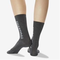 Hot Sox Women's Color Names Crew Socks 1 Pair, Charcoal, Women's 4-10 Shoe Hot Sox Women's Color Names Crew Socks 1 Pair, Charcoal, Women's 4-10 Shoe