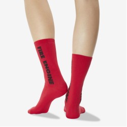 Hot Sox Women's Color Names Crew Socks 1 Pair, Red, Women's 4-10 Shoe Hot Sox Women's Color Names Crew Socks 1 Pair, Red, Women's 4-10 Shoe