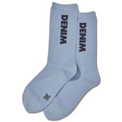 Hot Sox Women's Color Names Crew Socks 1 Pair, Denim, Women's 4-10 Shoe Hot Sox Women's Color Names Crew Socks 1 Pair, Denim, Women's 4-10 Shoe