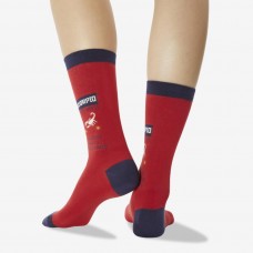 Hot Sox Women's Scorpio Zodiac Crew Socks 1 Pair, Red, Women's 4-10 Shoe