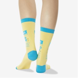 Hot Sox Women's Aries Zodiac Crew Socks 1 Pair, Mustard Yellow, Women's 4-10 Shoe Hot Sox Women's Aries Zodiac Crew Socks 1 Pair, Mustard Yellow, Women's 4-10 Shoe