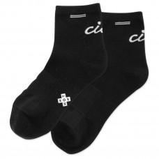 Hot Sox Women's Ciao Anklet Crew Socks 1 Pair, Black, Women's 4-10 Shoe