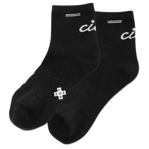 Hot Sox Women's Ciao Anklet Crew Socks 1 Pair, Black, Women's 4-10 Shoe