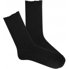 K. Bell Women's Sftdreamy Micro Rib Socks 1 Pair, Black, Women's 9-11 Shoe