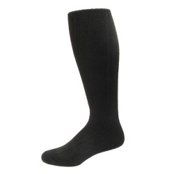 K. Bell Women's Cable Boot Knee Sock Socks 1 Pair, Black, Women's 9-11 Shoe