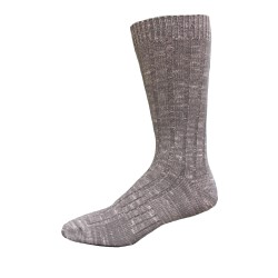 K. Bell Men's Soft Extreme Slub Socks 1 Pair, Black, Men's 10-13 Shoe