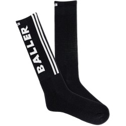 K. Bell Men's Sport Active Crew - Balle Socks 1 Pair, Black, Men's 10-13