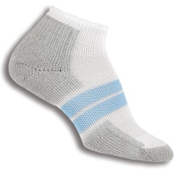 Thorlos Womens Running Maximum Cushion Low Cut, Pale Blue, S Thorlos Womens Running Maximum Cushion Low Cut, Pale Blue, S