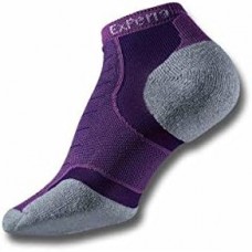 Thorlos Unisex Fitness Light Cushion Low Cut, Violet Berry, Xs