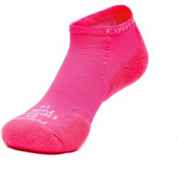 Thorlos Unisex Fitness Light Cushion Low Cut, Elec Pink Tiger, Xs