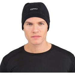 Thorlos Unisex Performance Fleece Beanie, Black, O/S