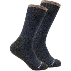 Thorlos Outdoor Work Boot Thermal Crew 2 Pack, Denim, 711.5 Thorlos Outdoor Work Boot Thermal Crew 2 Pack, Denim, 711.5