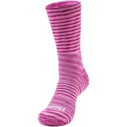 Thorlo Unisex Comfort Casual Crew 1 Pair, Rose, X-Small Thorlo Unisex Comfort Casual Crew 1 Pair, Rose, X-Small