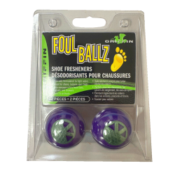 Griffin Foul Ballz Shoe Freshener Inserts - Fresh Scent Deodorizer Balls (1 Pack) Griffin Foul Ballz Shoe Freshener Inserts - Fresh Scent Deodorizer Balls (1 Pack)
