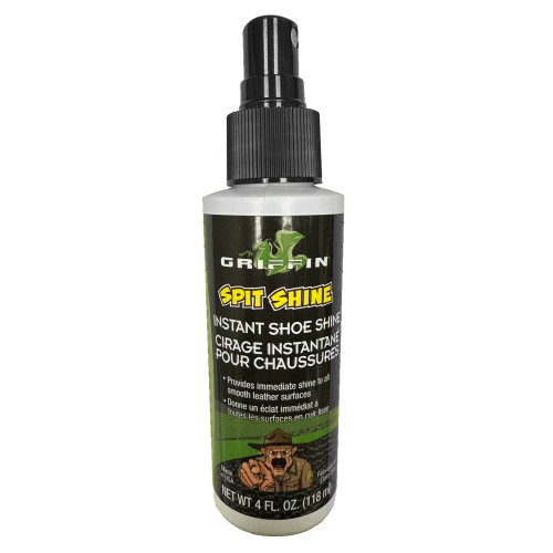 GRIFFIN Shoe Care - Spit Shine Instant Shoe Shine - for All Smooth Leather Surfaces & Colors