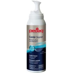 Pedag Combi Cleaner for Leather, Textiles and Synthetics, Lemon Scented, 1 can, 3.7 oz