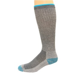 Carolina Ultimate Outdoor Obsession Merino Wool 1 Pair, Grey/Teal, Women's 6-9
