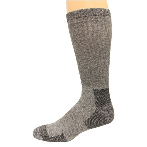 Carolina Ultimate Men's Crew Socks 2 Pair, Charcoal/Grey, Men's 9-13