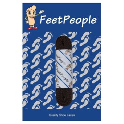 FeetPeople Flat Dress Laces, Brown FeetPeople Flat Dress Laces, Brown